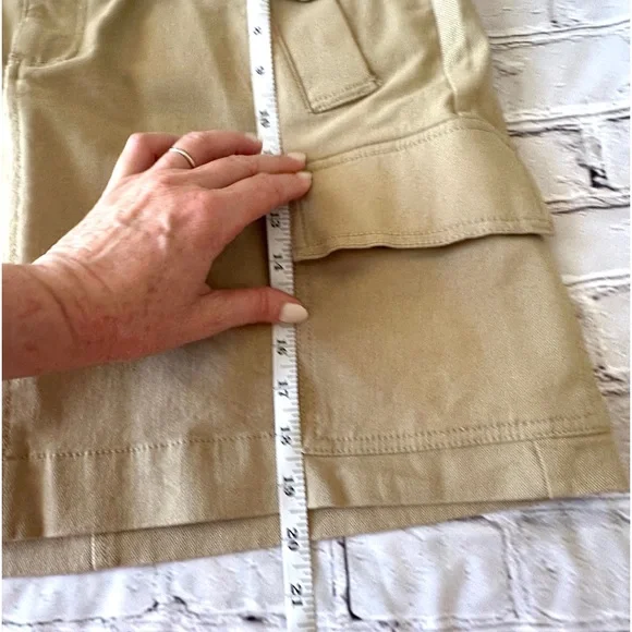 Loft Beige Cargo Skirt - Picture 8 of 11